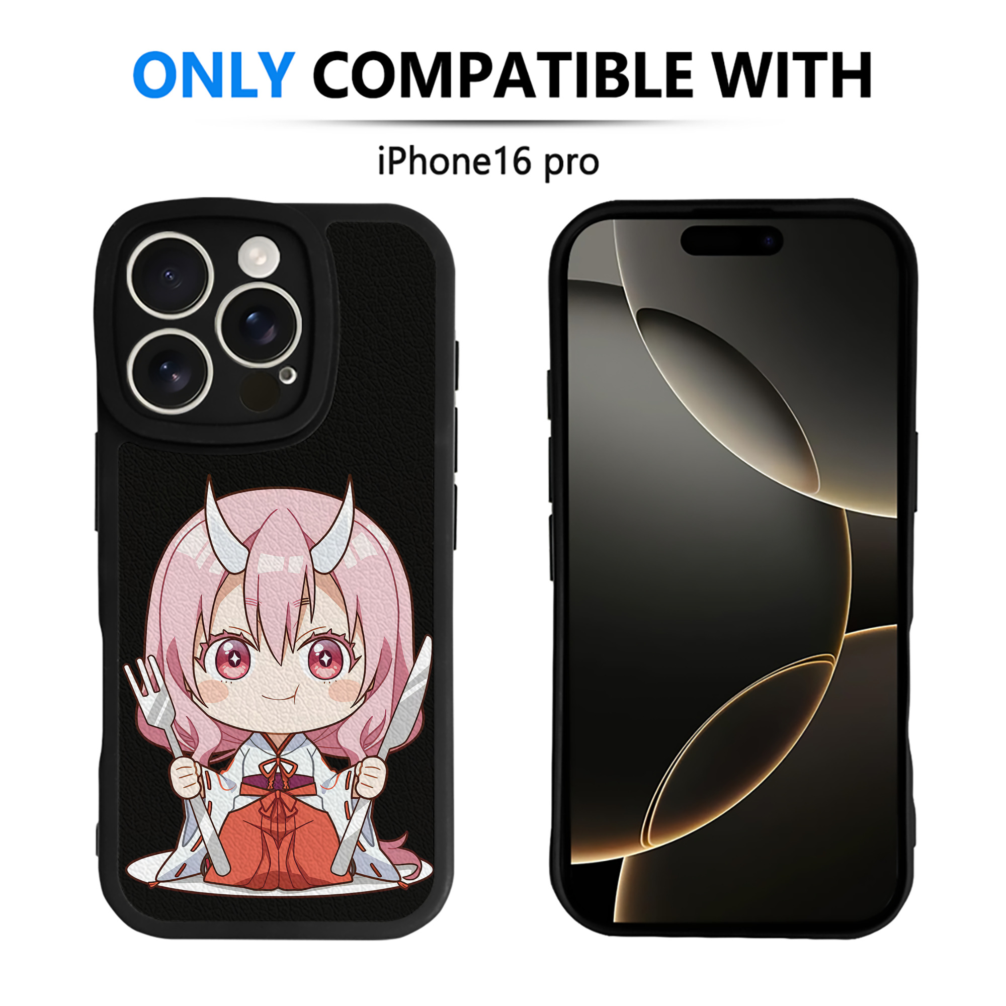 （画像用） 転スラ Regarding Reincarnated to Slime 【iPhone 16シリーズ対応】シリコンスマホケース（レザー調） 材質：シリコン